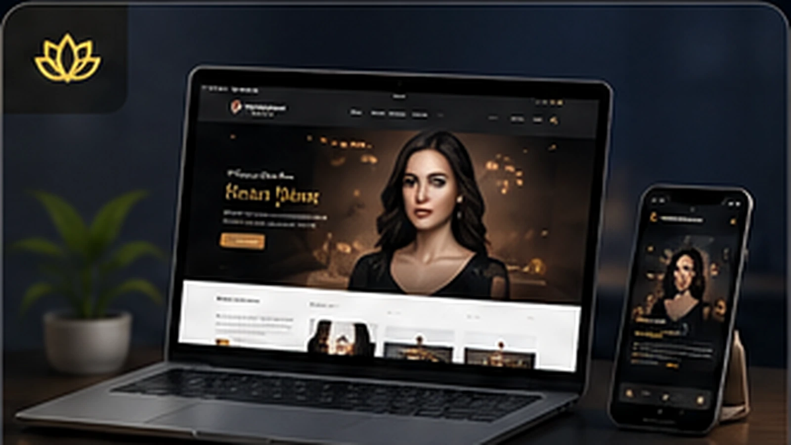 Elegantna web prodavnica za beauty salon